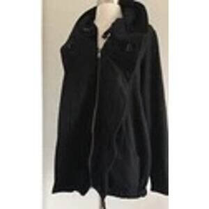 JARBO S /4 hooded stretch sweatshirt jacket Mid Length Luxury Designer womens